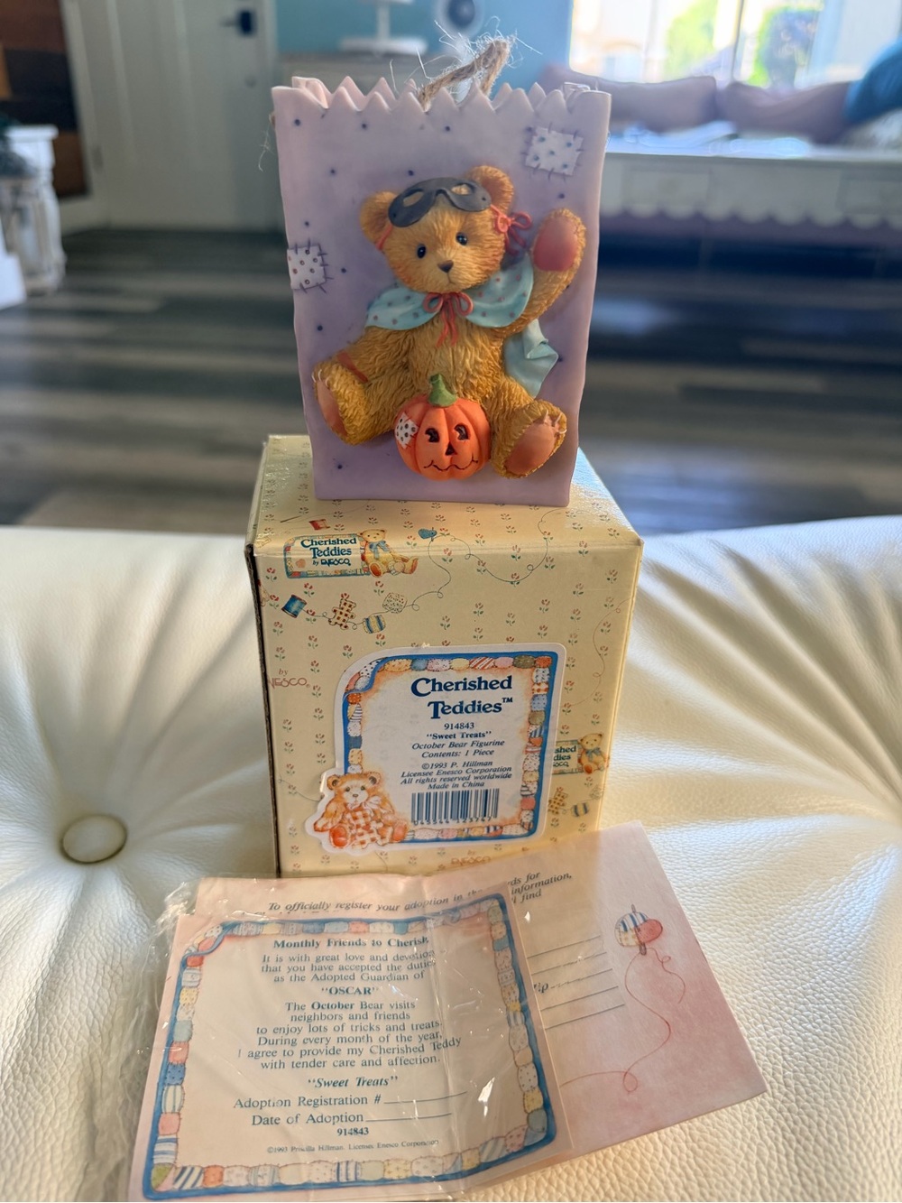 Cherished Teddies Sweet Treats October
